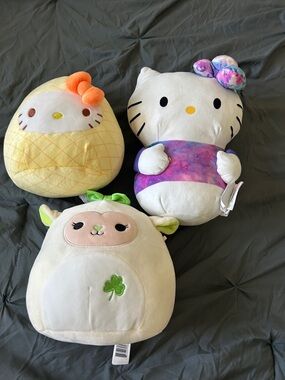 3 peluches